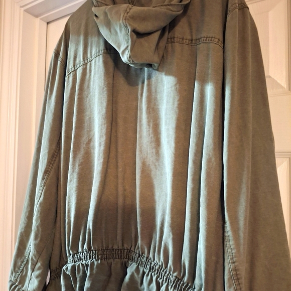 Plus Size Bomber Jacket - Picture 6 of 7